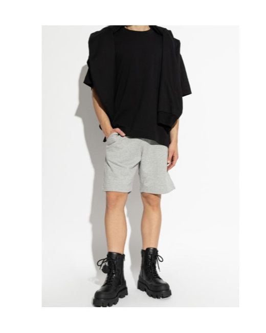 Dries Van Noten Black Short-Sleeved T-Shirt for men