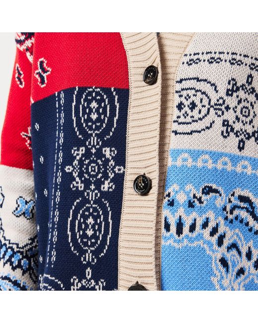 Weekend by Maxmara Blue Button-Front Knit Cardigan