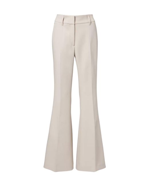 Gabriela Hearst Gray Casual Trousers With Belt Loops