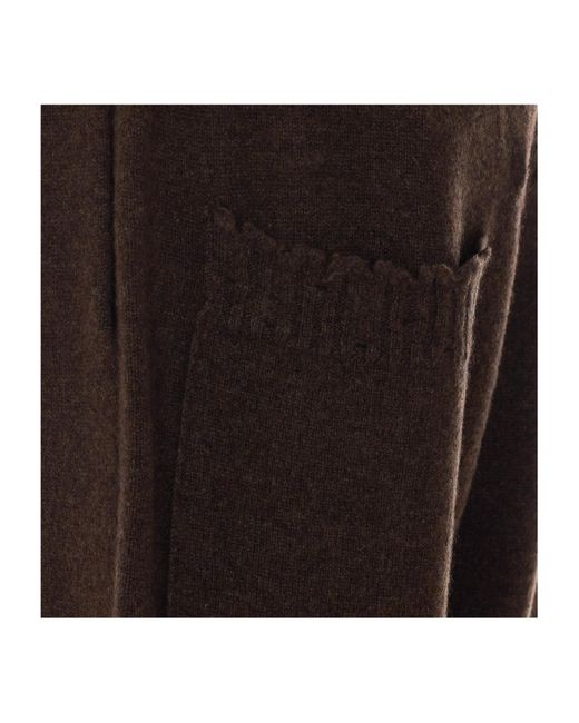 Uma Wang Multicolor Drawstring Knit Casual Pants