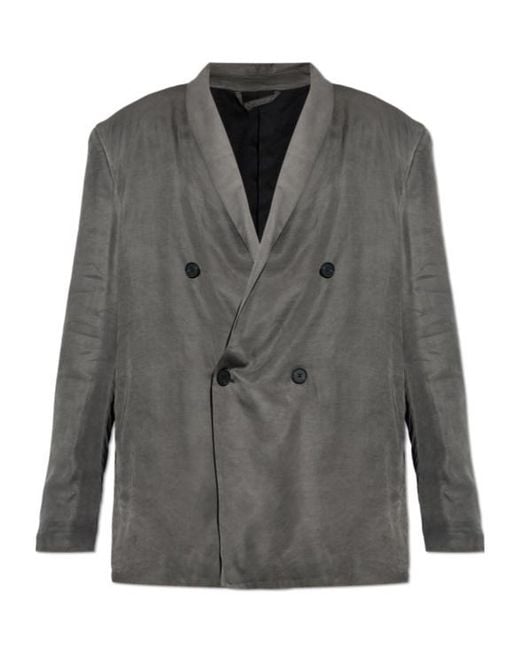 DIESEL Gray J-Arman Blazer for men