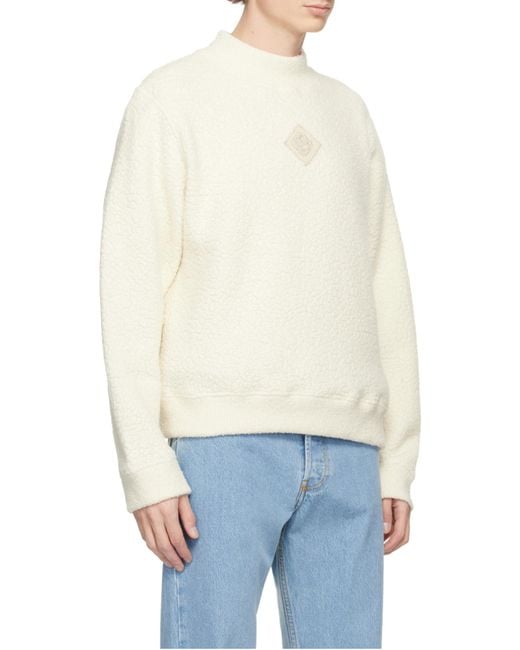 Casablanca White Logo-Patch Sweatshirt for men
