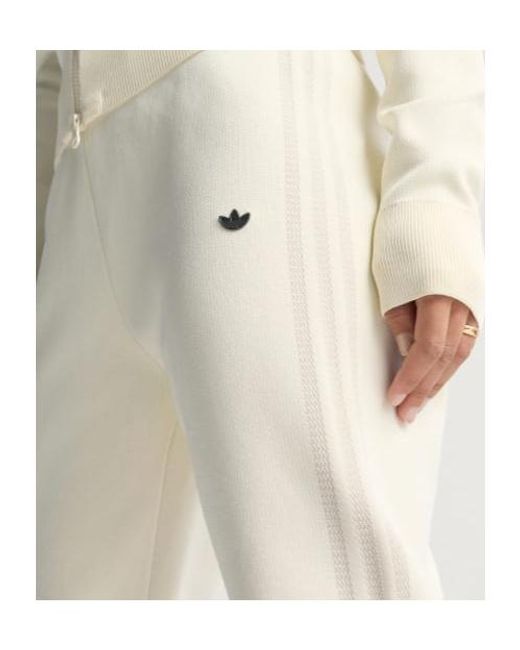 Adidas Originals White Adidas Stirrups Track Pants