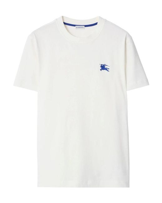 Burberry White T-Shirts & Vests for men