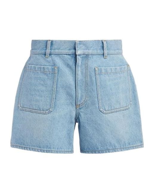Dior Blue Iviera Shorts