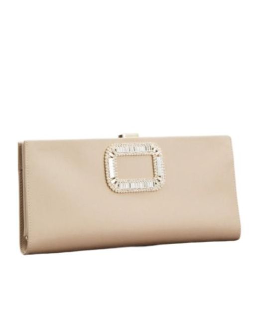 Roger Vivier Natural Pilgrim Clutch