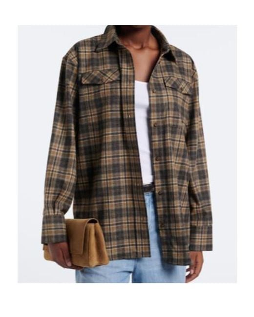 Rohe Multicolor Checked Wool-Blend Overshirt