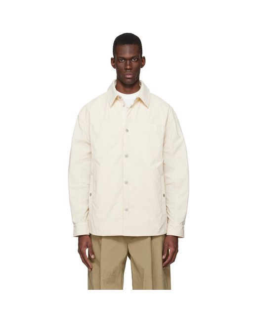 Mordecai White And Striped Jacket for men