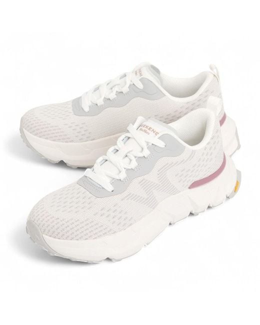 Weekend by Maxmara White Lace-Up Sneakers