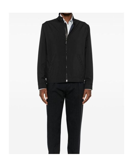 Brioni Black Long Sleeve Jacket for men
