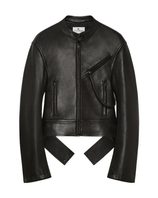 Courreges Black Scuba Jacket