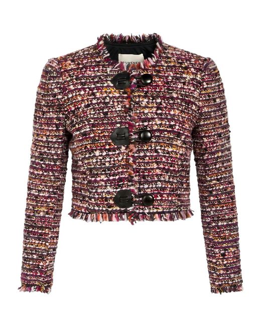 Isabel Marant Red Colorful Jacket