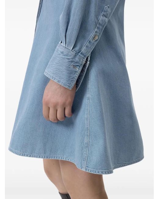 Closed Blue Waisted Denim Dress