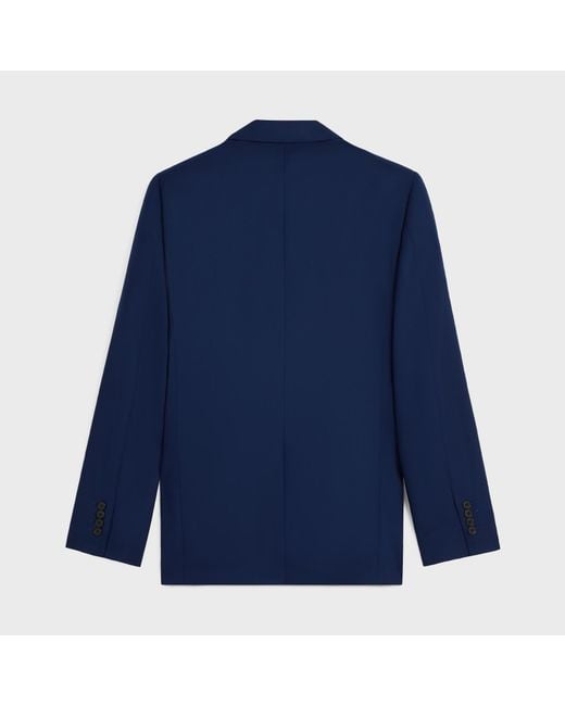 Céline Blue Classic Jacket for men