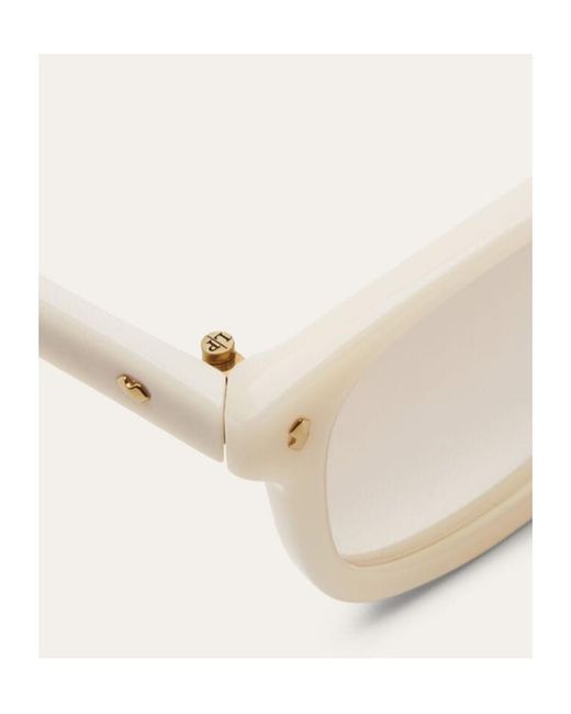 Loro Piana White Spagna Sunglasses for men