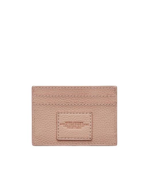 Marc Jacobs Pink Logo Embossed Cardholder