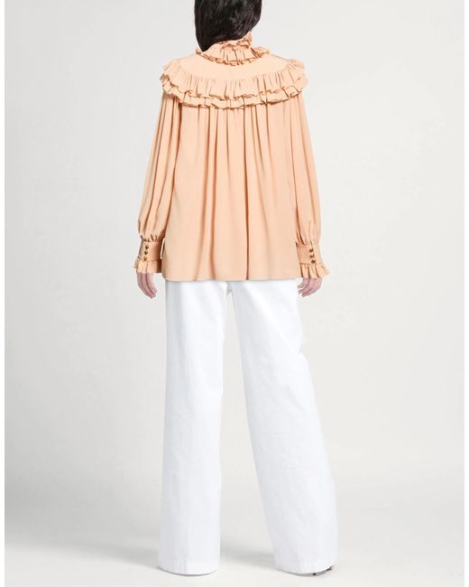 Chloé Pink Ruched Top
