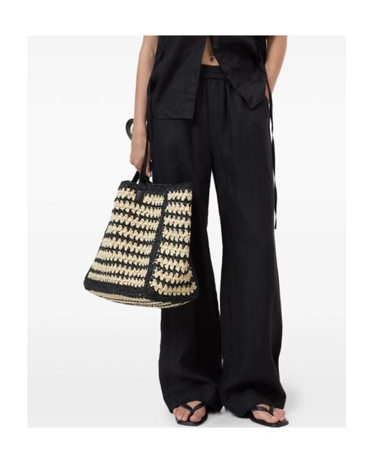 Closed Black Winona Elasticated-Waistband Trousers