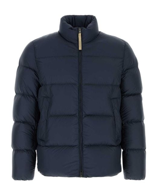 Woolrich Blue Down Jacket for men