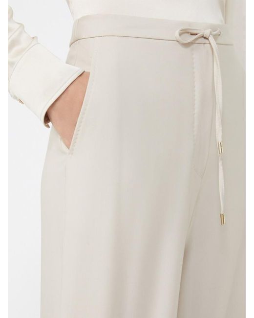 Max Mara White Denaro Trousers