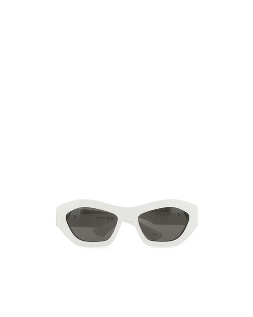 Bottega Veneta Metallic Eyewear Cat-Eye Frame Sunglasses