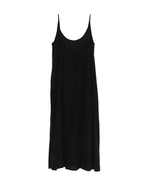 Baserange Black Ade Midi Dress