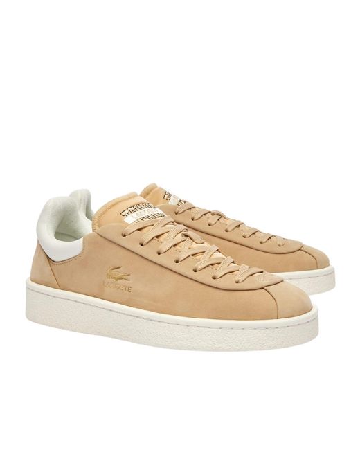 Lacoste Natural Suede Lowtop Sneaker