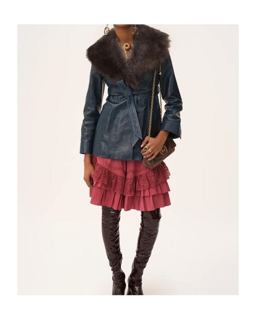 Chloé Blue Short Coat