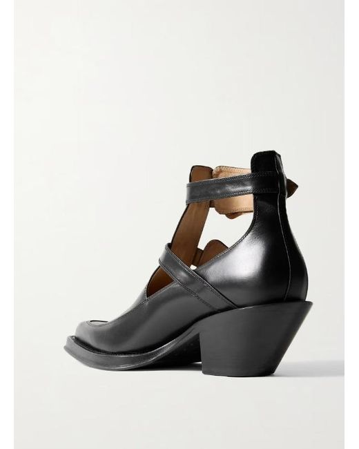 Gabriela Hearst Black Pointed Ankle Boots