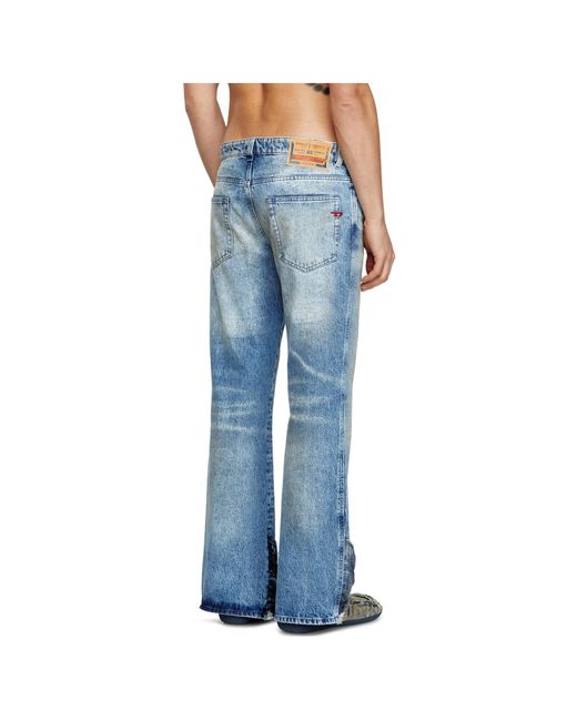 DIESEL Blue D-Buck Distressed Jeans for men