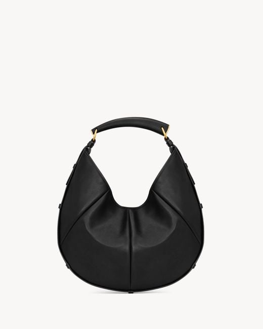 Saint Laurent Black Mombasa Medium Tote Bag