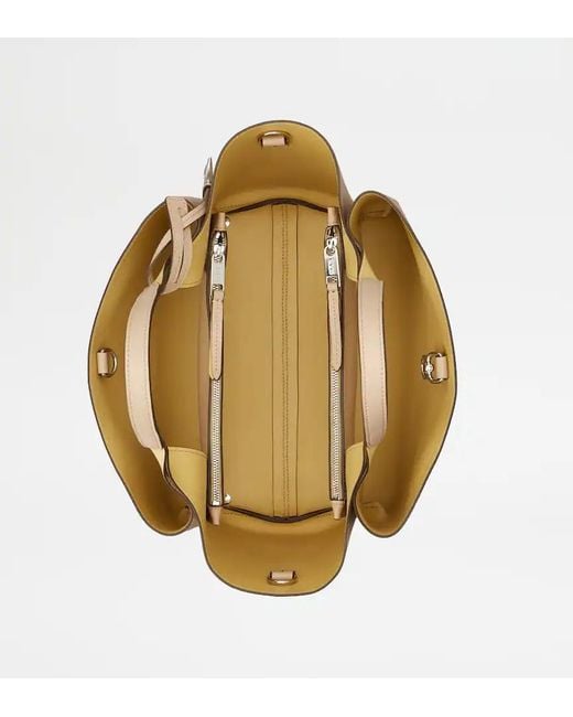 Tod's Natural Mini Apa 2 Tote Bag