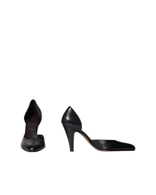 The Row Black Ornella D'Orsay Pump