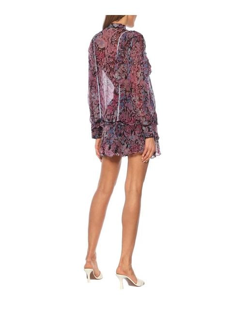 LoveShackFancy Pink Printed Shirt