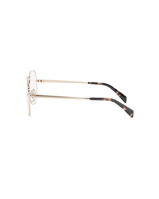 Céline White Full Frame Plain Mirror for men