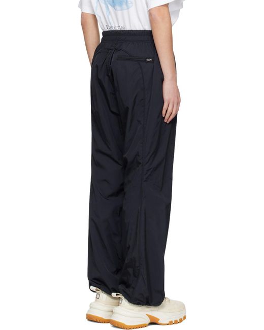 Wooyoungmi Blue Drawstring Sweatpants for men