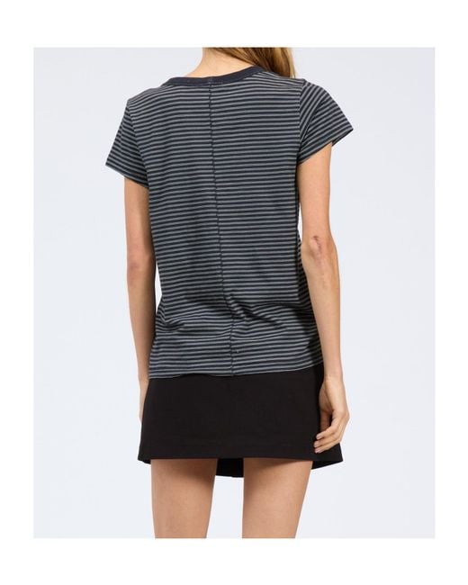 Rag & Bone Black Short-Sleeved T-Shirt