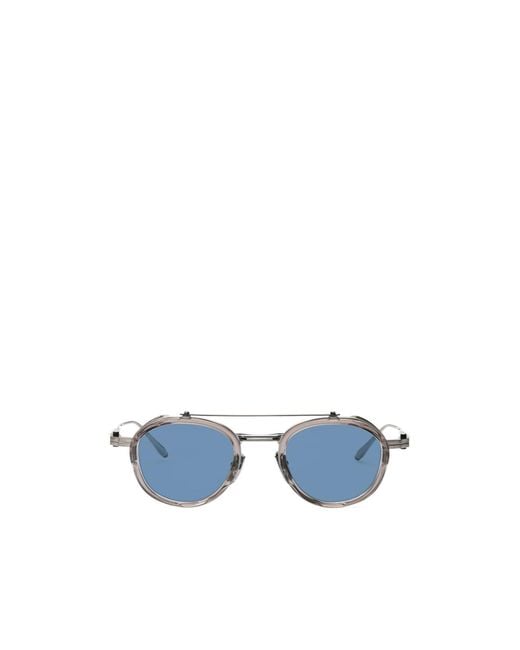 Akoni Blue Full-Rim Sunglasses for men