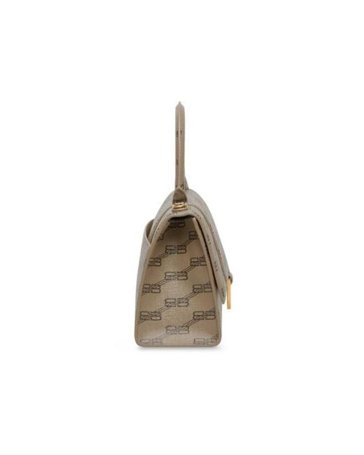 Balenciaga Natural Hourglass Small Tote Bag