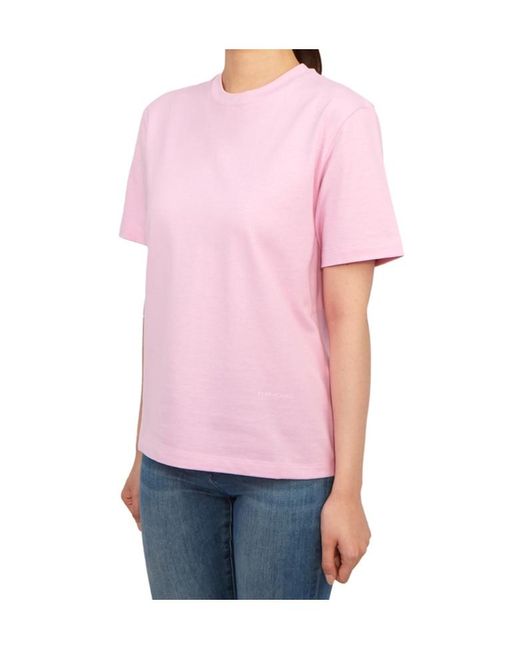 Ferragamo Pink Short-Sleeved T-Shirt