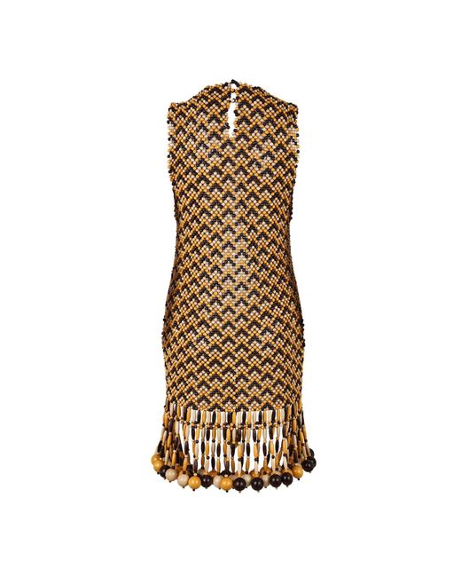 Bottega Veneta Natural Mini Dress