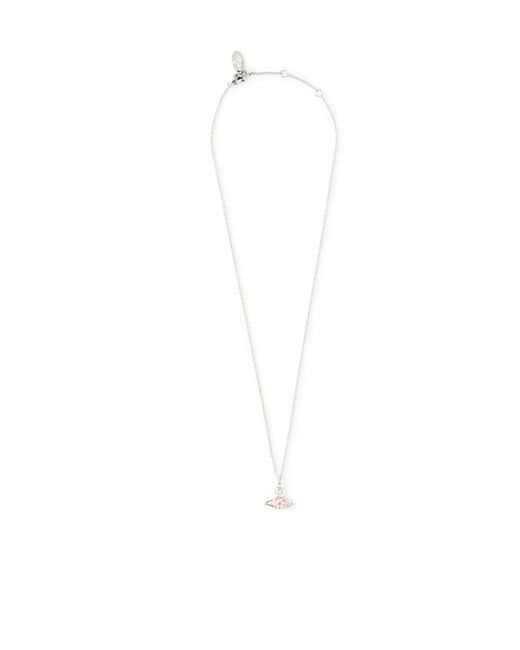 Vivienne Westwood Metallic Planet Pendant Necklace