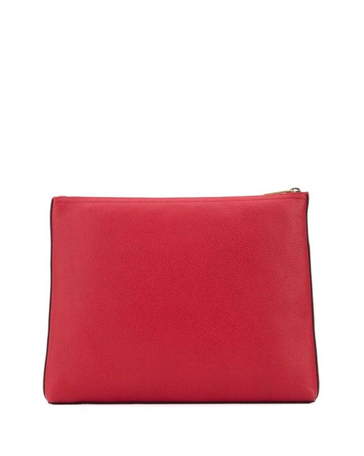 Gucci Red Medium Logo Printed Handbag for men