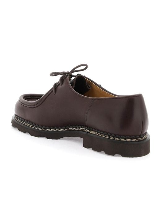 Paraboot Brown Lacing Casual Shoes for men