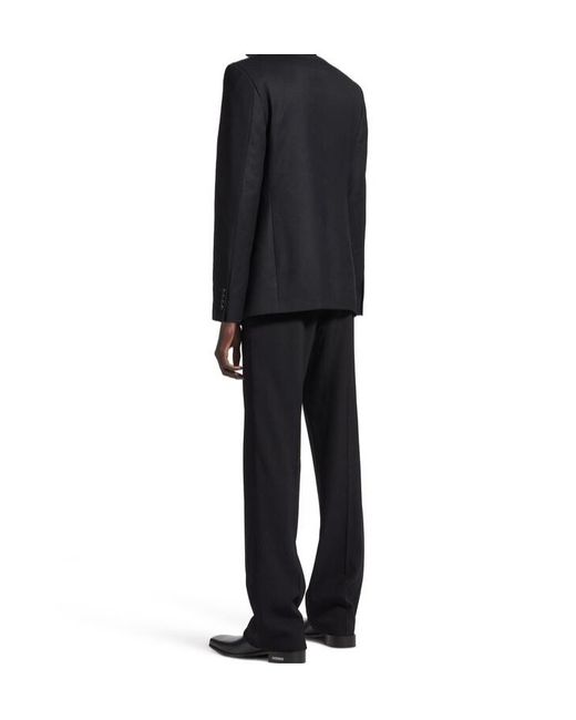 Balenciaga Black Standard Tailored Jacket for men
