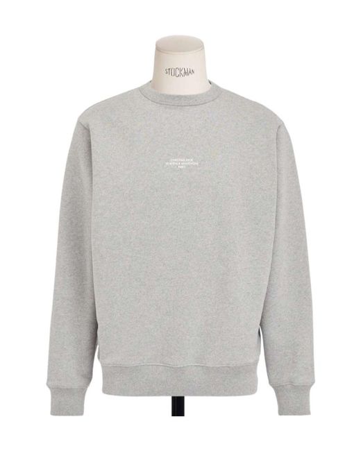 Dior Gray Montaigne Sweatshirt for men