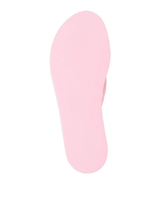 Tory Burch Pink Minimalist Comfortable Flip-Flops