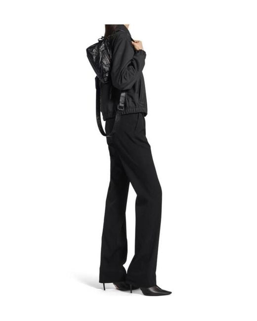 Balenciaga Black Le City Moto Mini Shoulder Bag