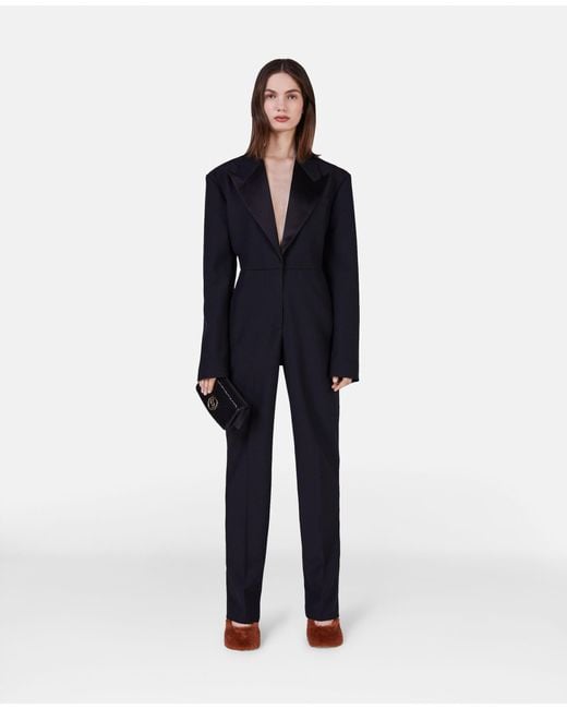 Stella McCartney Black Tuxedo Jumpsuit
