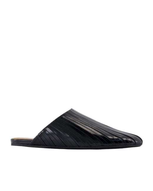 Marni Black Sabot Slip-On Sandals for men